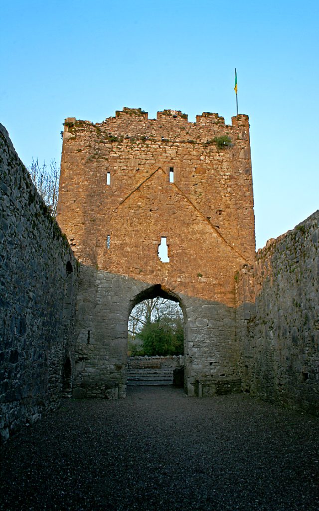 Historic abbey or church ruins