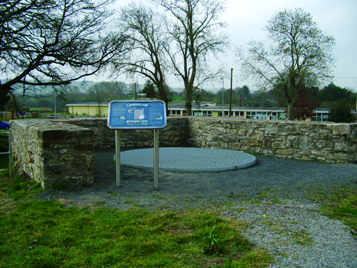 Printed or promotional material: Lime kiln Plack